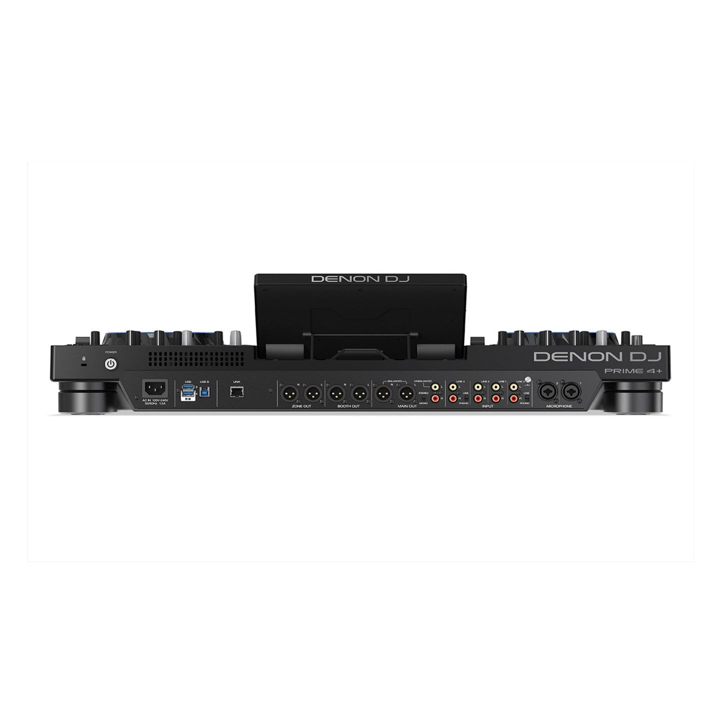  Denon DJ PRIME 4+ 4-Deck Standalone DJ Controller/Mixer System(Denon Dj Prime 4 4 Deck Standalone Dj Controller Mixer System)