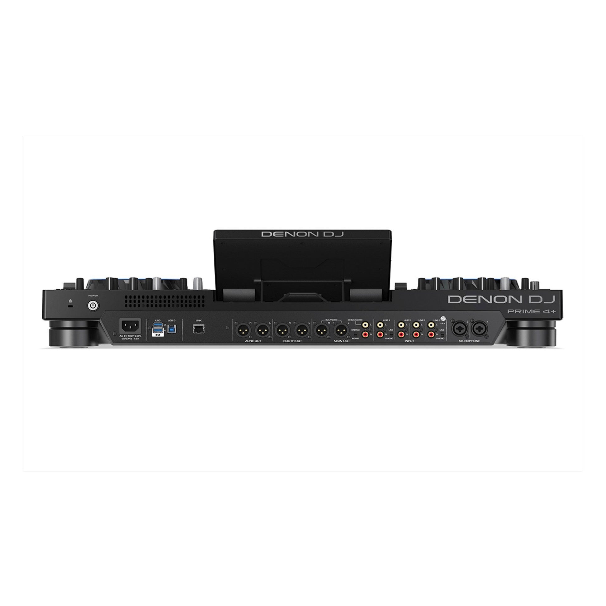  Denon DJ PRIME 4+ 4-Deck Standalone DJ Controller/Mixer System(Denon Dj Prime 4 4 Deck Standalone Dj Controller Mixer System)