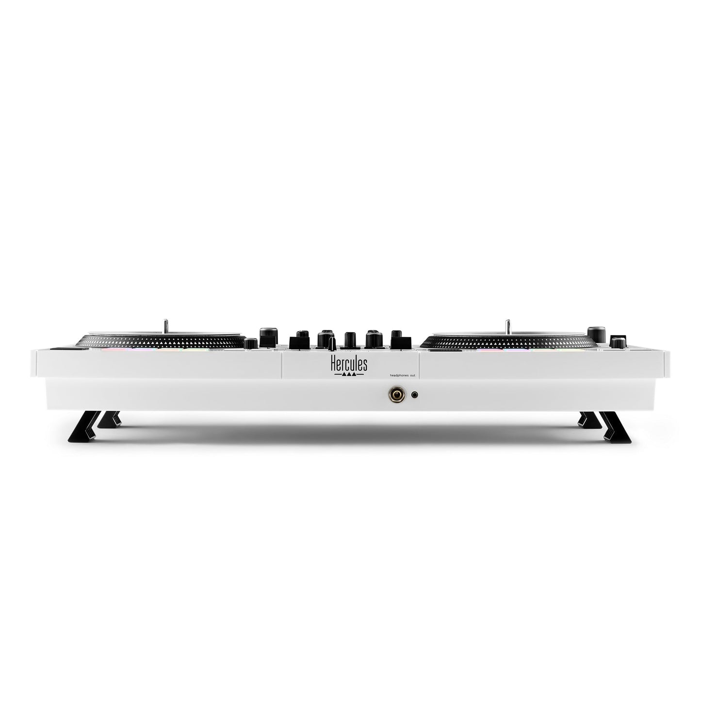  Hercules DJ Control Inpulse T7 2-Deck DJ Controller, White(Hercules Djcontrol Inpulse T7 White Edition Motorized Dj Controller)
