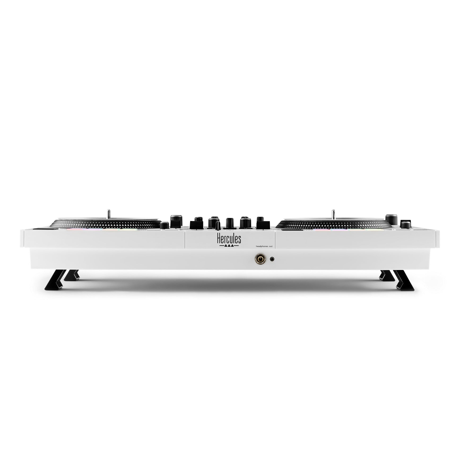  Hercules DJ Control Inpulse T7 2-Deck DJ Controller, White(Hercules Djcontrol Inpulse T7 White Edition Motorized Dj Controller)