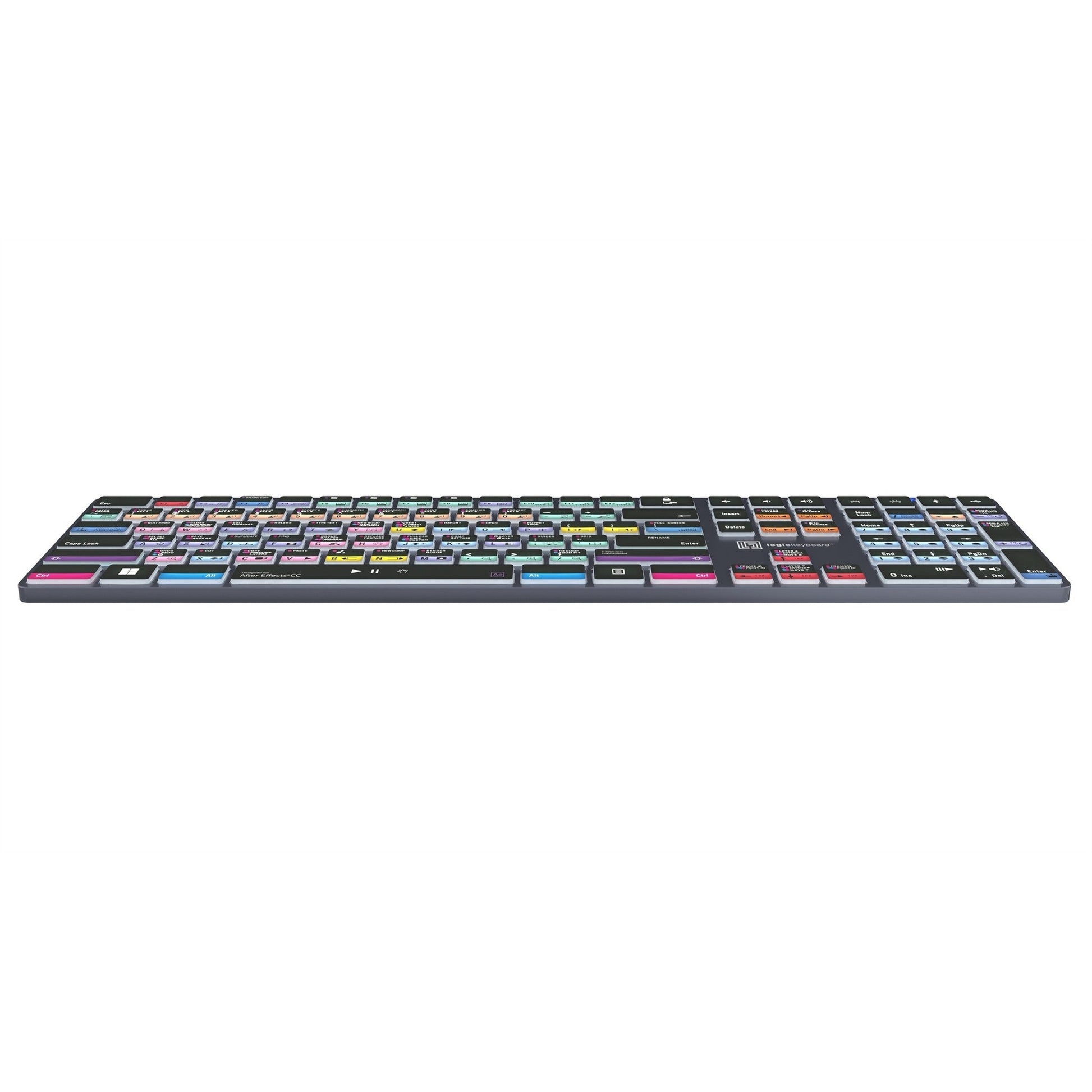  Logickeyboard TITAN Wireless Backlit Keyboard For Adobe After Effects CC, US Windows(Logickeyboard Titan Wireless Backlit Keyboard For Adobe After Effects Cc Us Windows)