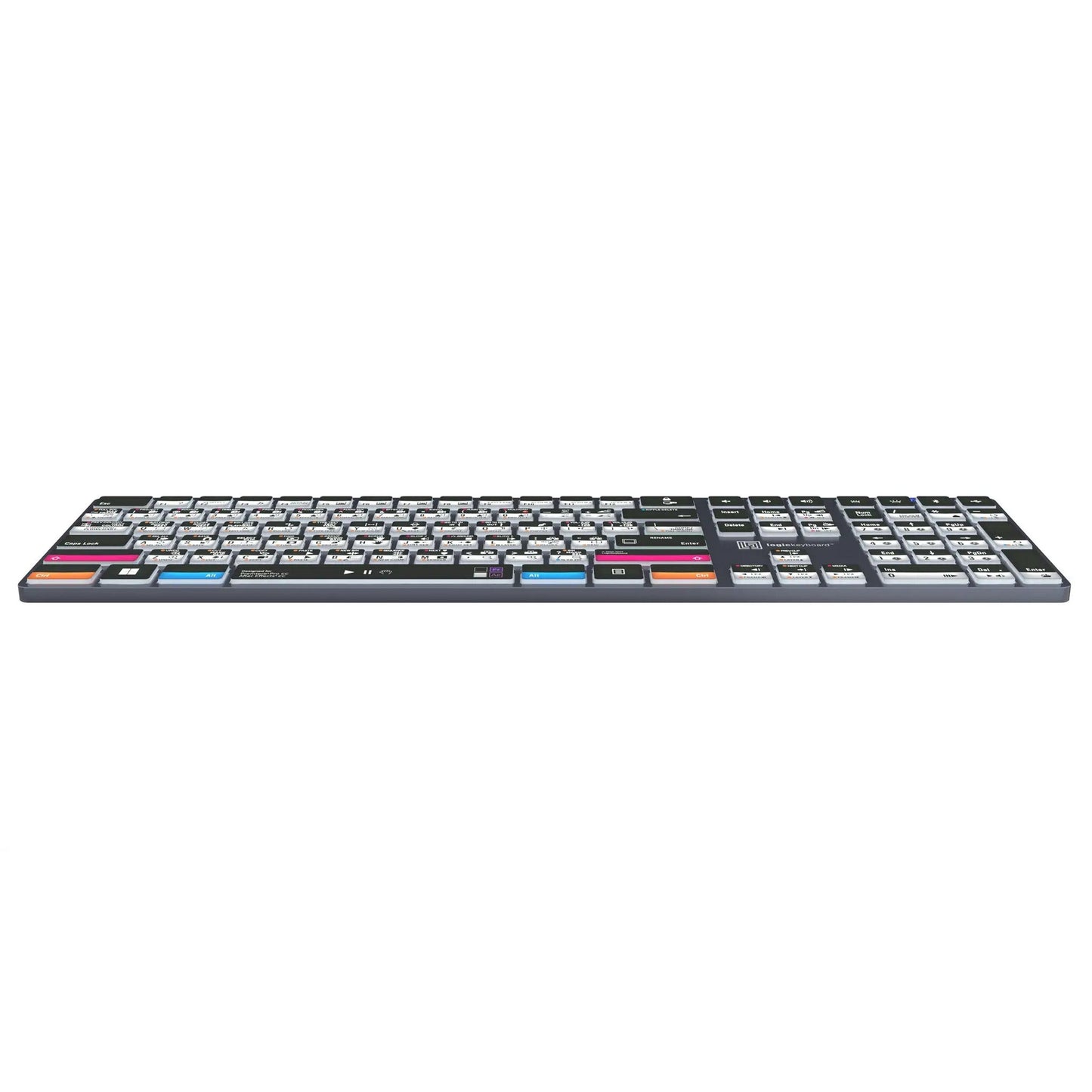  Logickeyboard TITAN Wireless Backlit Keyboard For Premiere Pro/After Effects, PC, US Windows(Logickeyboard Titan Wireless Backlit Keyboard For Premiere Pro After Effects Pc Us Windows)