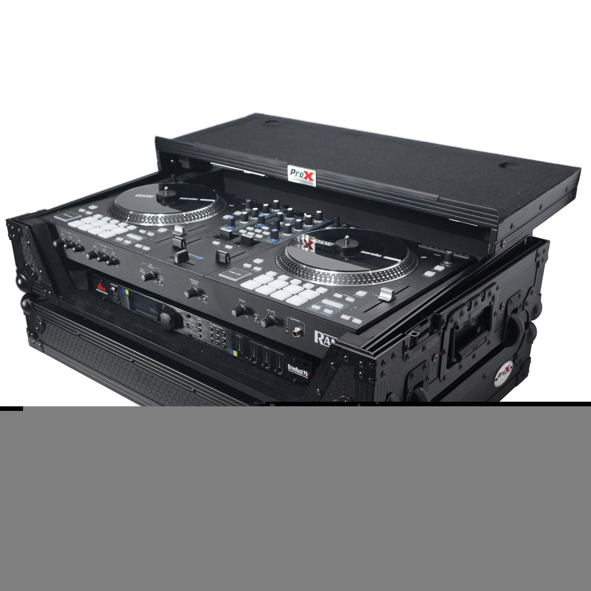 ProX XS-RANEONE Case For RANE One DJ Controller With Sliding Laptop Shelf(Prox Xs Raneone Case For Rane One Dj Controller With Sliding Laptop Shelf)