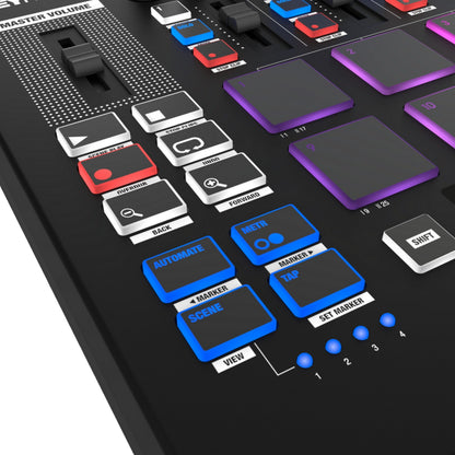  Reloop Keypad Pro 25-Key MIDI DAW Workstation Controller(Reloop Keypad Pro 25 Key Midi Daw Workstation Controller)
