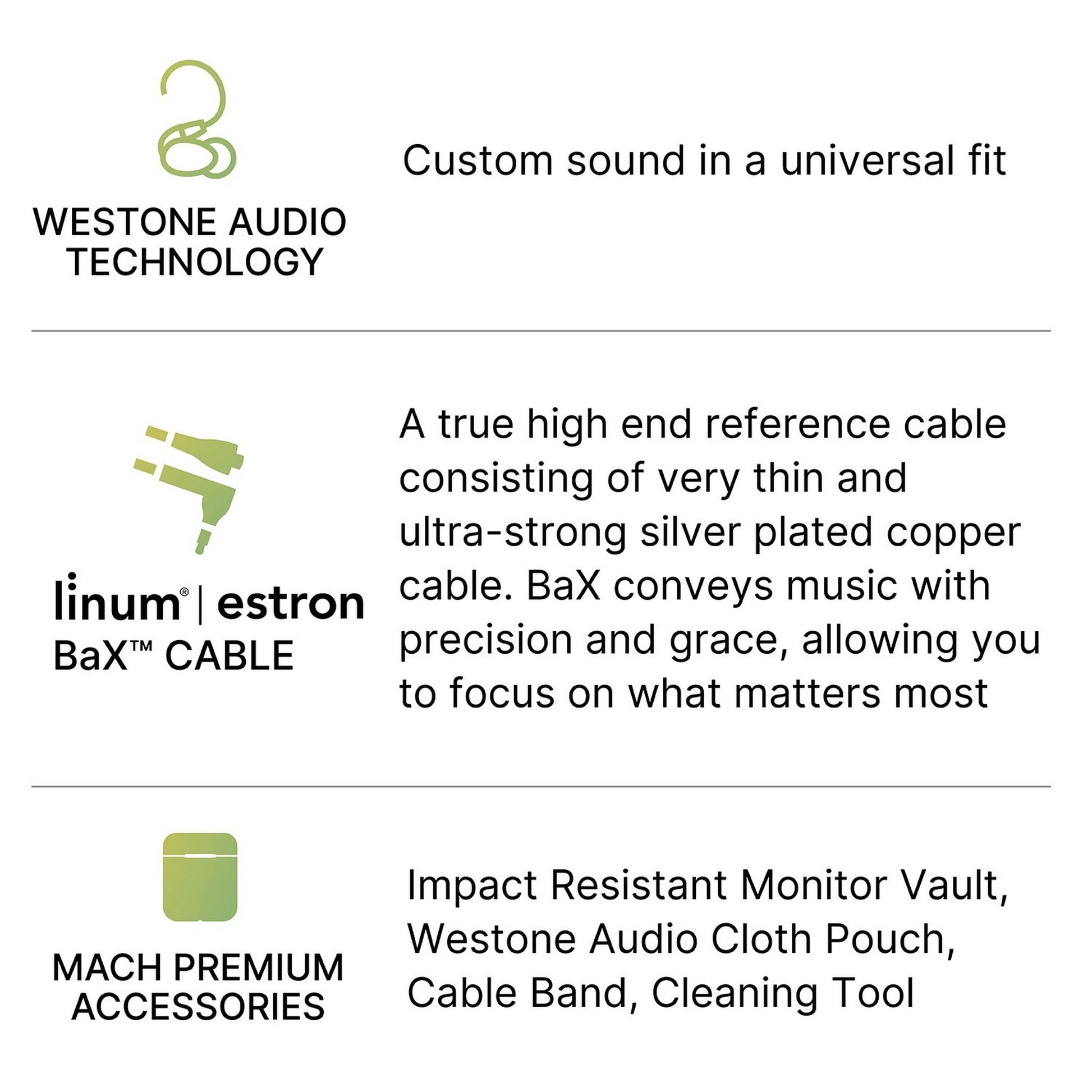  Westone MACH 20 Dual-Driver In-Ear Monitors(Westone Mach 20 Dual Driver In Ear Monitors)
