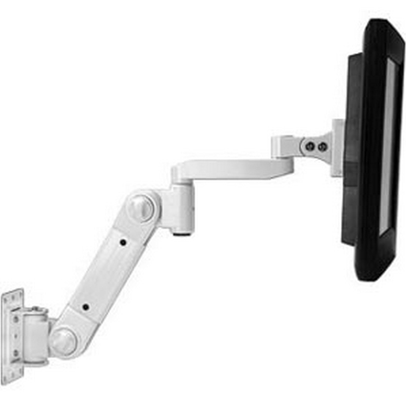  NTI ARM-WL-LCD-HE Wall Mount LCD Arm With Heavy Load Extension, White(Nti Arm Wl Lcd He Wall Mount Lcd Arm With Heavy Load Extension White)