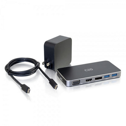  C2G 54439 USB-C 7-in-1 Dual Display MST Docking Station(C2g 54439 Usb C 7 In 1 Dual Display Mst Docking Station)