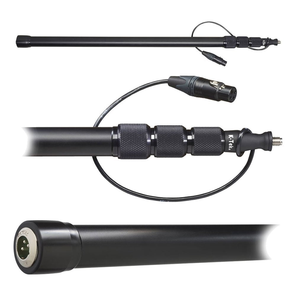 K-Tek KE-89CC Avalon Aluminum Boom Pole With Internal Coiled Cord(K Tek Ke 89cc Avalon Aluminum Boom Pole With Internal Coiled Cord)
