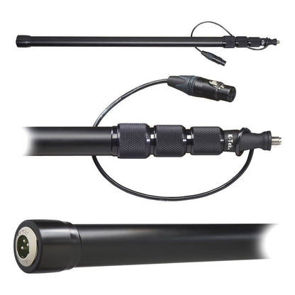  K-Tek KE-89CC Avalon Aluminum Boom Pole With Internal Coiled Cord(K Tek Ke 89cc Avalon Aluminum Boom Pole With Internal Coiled Cord)