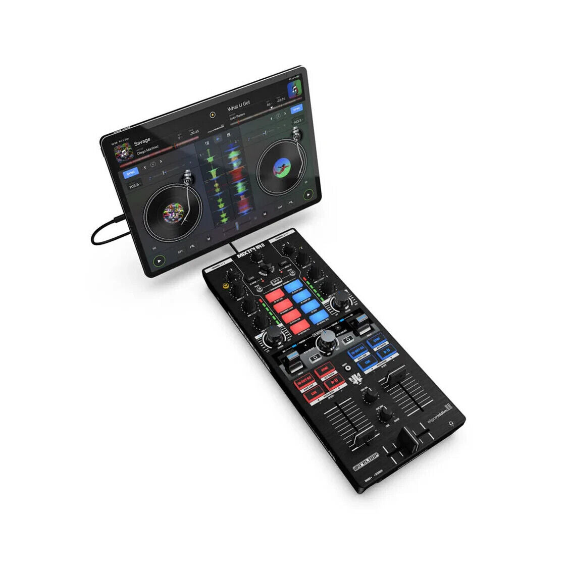  Reloop Mixtour Pro 4-Deck All-In-One DJ Controller(Reloop Mixtour Pro 4 Deck All In One Dj Controller)