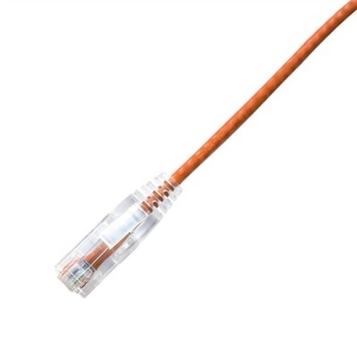  LYNN CPCS-AOR-002F CHOICE Slim 28AWG CAT6A Ethernet Patch Cable, 2-Foot, Orange(Lynn Cpcs Aor 002f Choice Slim 28awg Cat6a Ethernet Patch Cable 2 Foot Orange)