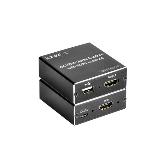  KanexPro CON-GAMECAPL HDMI 4K USB 2.0 Gaming Capture Dongle(Kanexpro Con Gamecapl Hdmi 4k Usb 2 0 Gaming Capture Dongle)