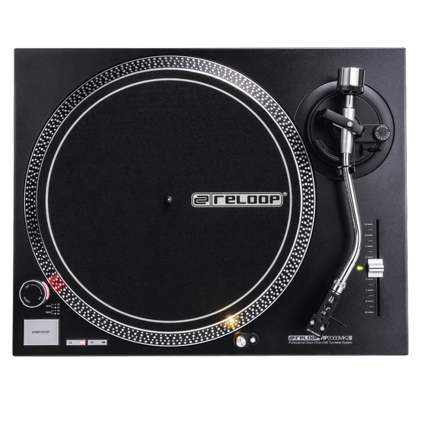  Reloop RP-2000-USB-MK2 Direct Drive USB Turntable System(Reloop Rp 2000 Usb Mk2 Direct Drive Usb Turntable System)