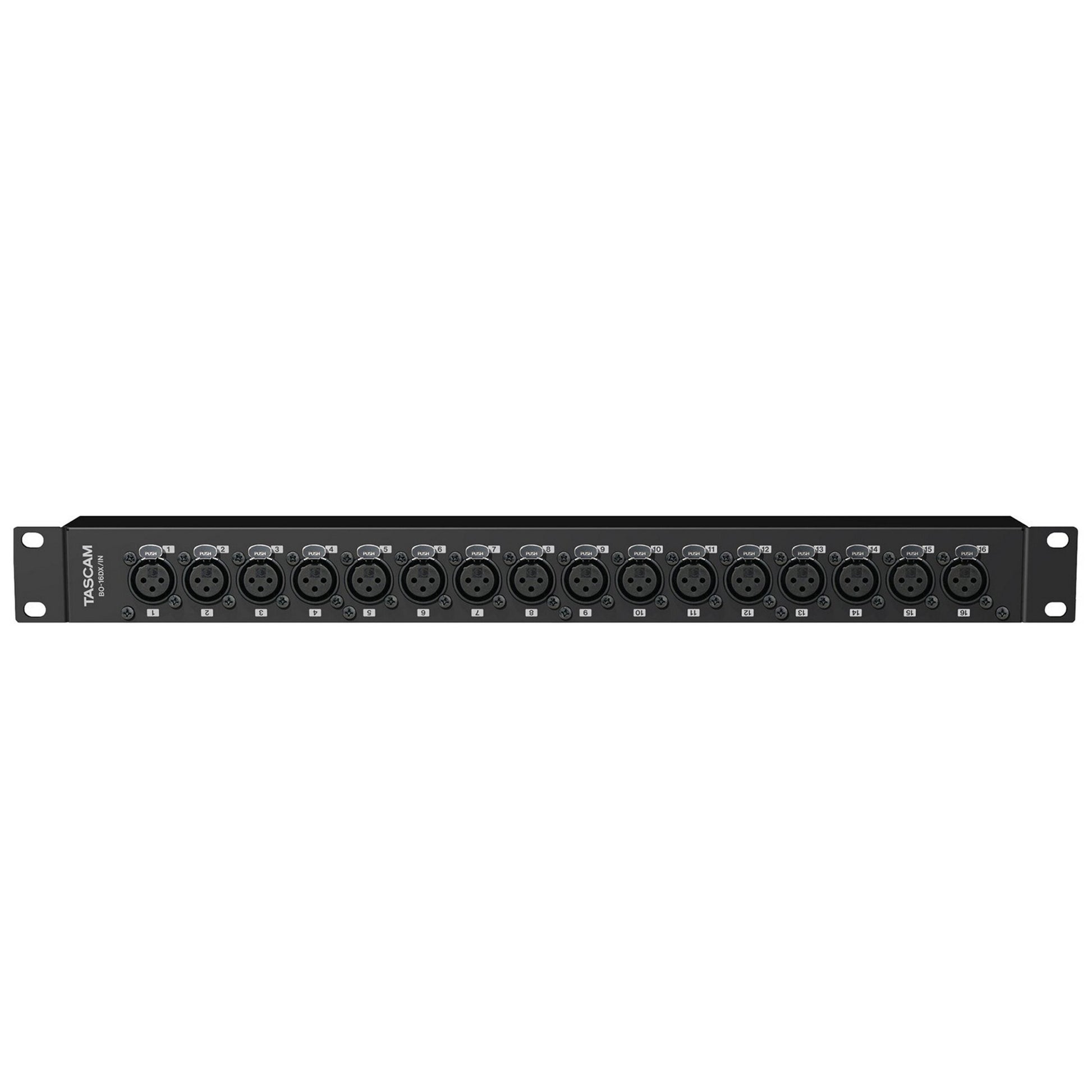  Tascam BO-16DX/IN Rackmount 16 Channel XLR To D-Sub Input Adapter(Tascam Bo 16dx In Rackmount 16 Channel Xlr To D Sub Input Adapter)
