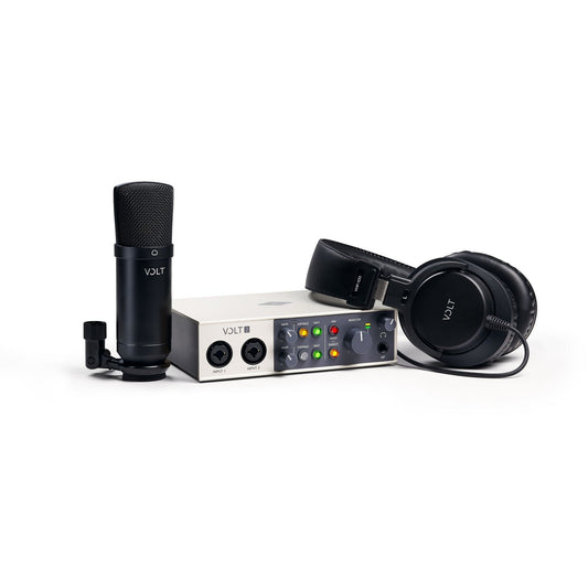  Universal Audio Volt 2 Studio Pack USB Audio Interface, 2-In/2-out(Universal Audio Volt 2 Studio Pack Usb Audio Interface 2 In 2 Out)