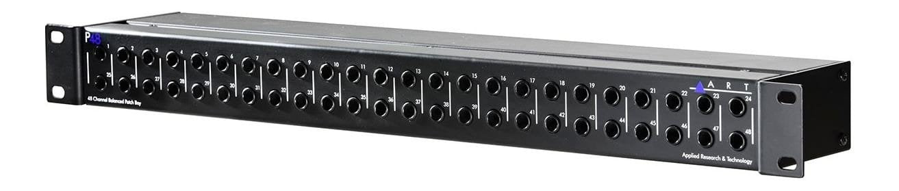 *art ART P48 48 Point Balanced Patch Bay, 2U(Art P48 48 Point Balanced Patch Bay 2u)