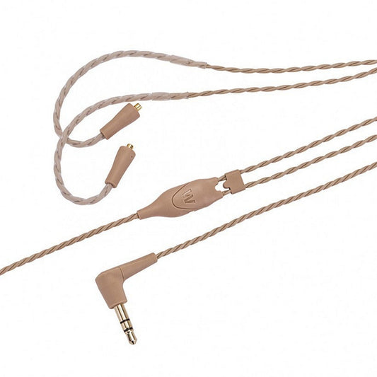 Westone 52-Inches ES UM Pro Straight Twisted Cable Beige MMCX Connector(Westone 78562 52inches Es Um Pro Straight Twisted Cable Beige Mmcx Connector)