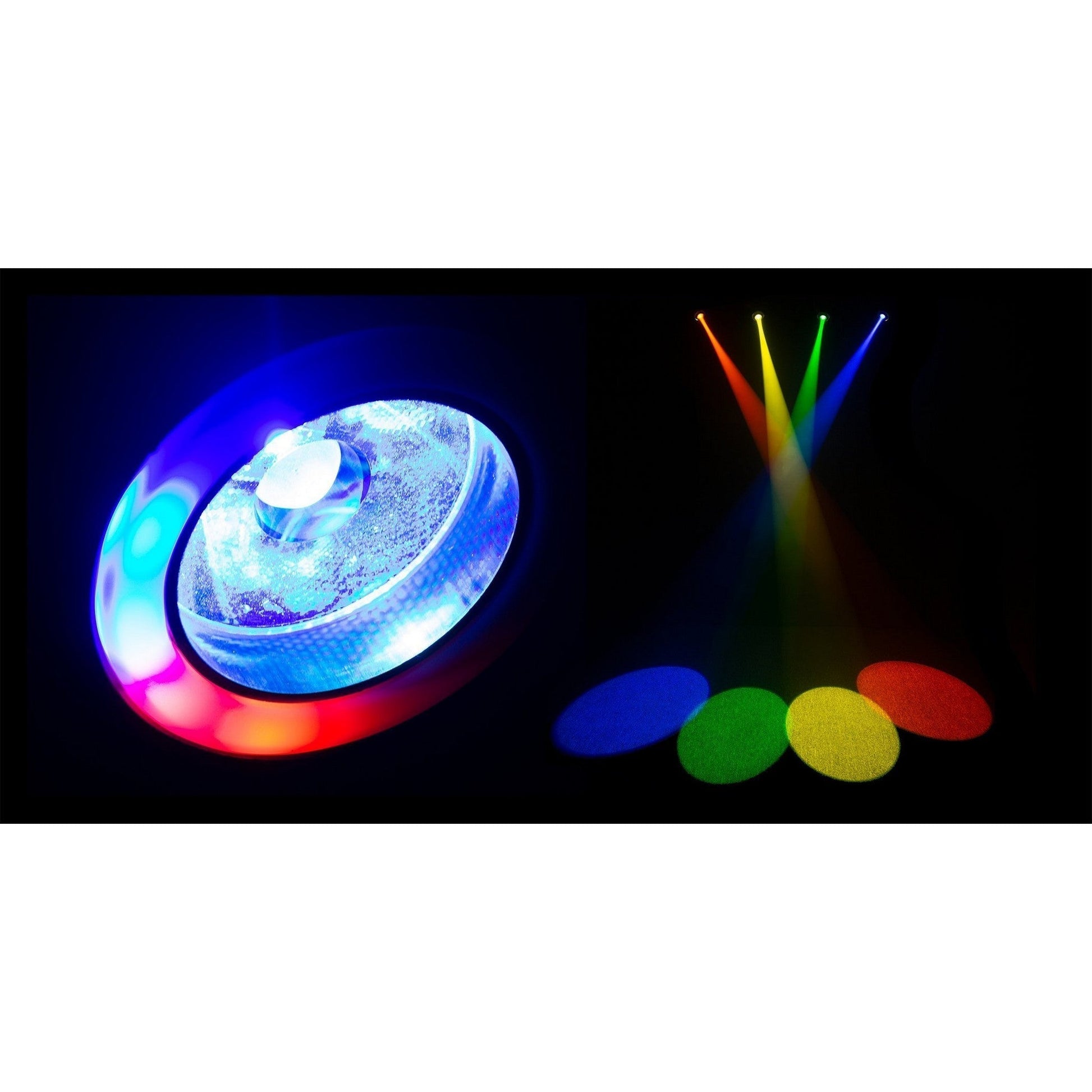 ColorKey Mover Halo Beam QUAD MKII With Color Changing LED Halo(Colorkey Mover Halo Beam Quad Mkii With Color Changing Led Halo)