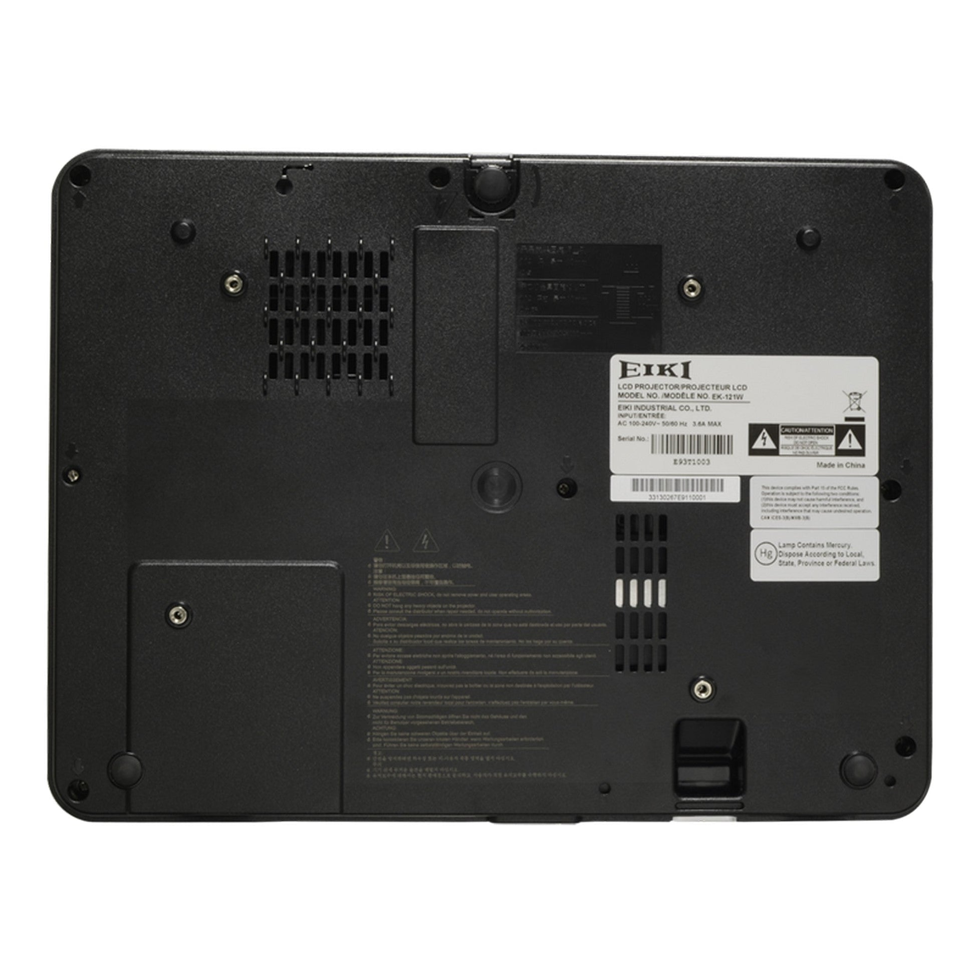  Eiki EK-131W 5000 Lumens WXGA 3LCD Projector(Eiki Ek 131w 5000 Lumens Wxga 3lcd Projector)