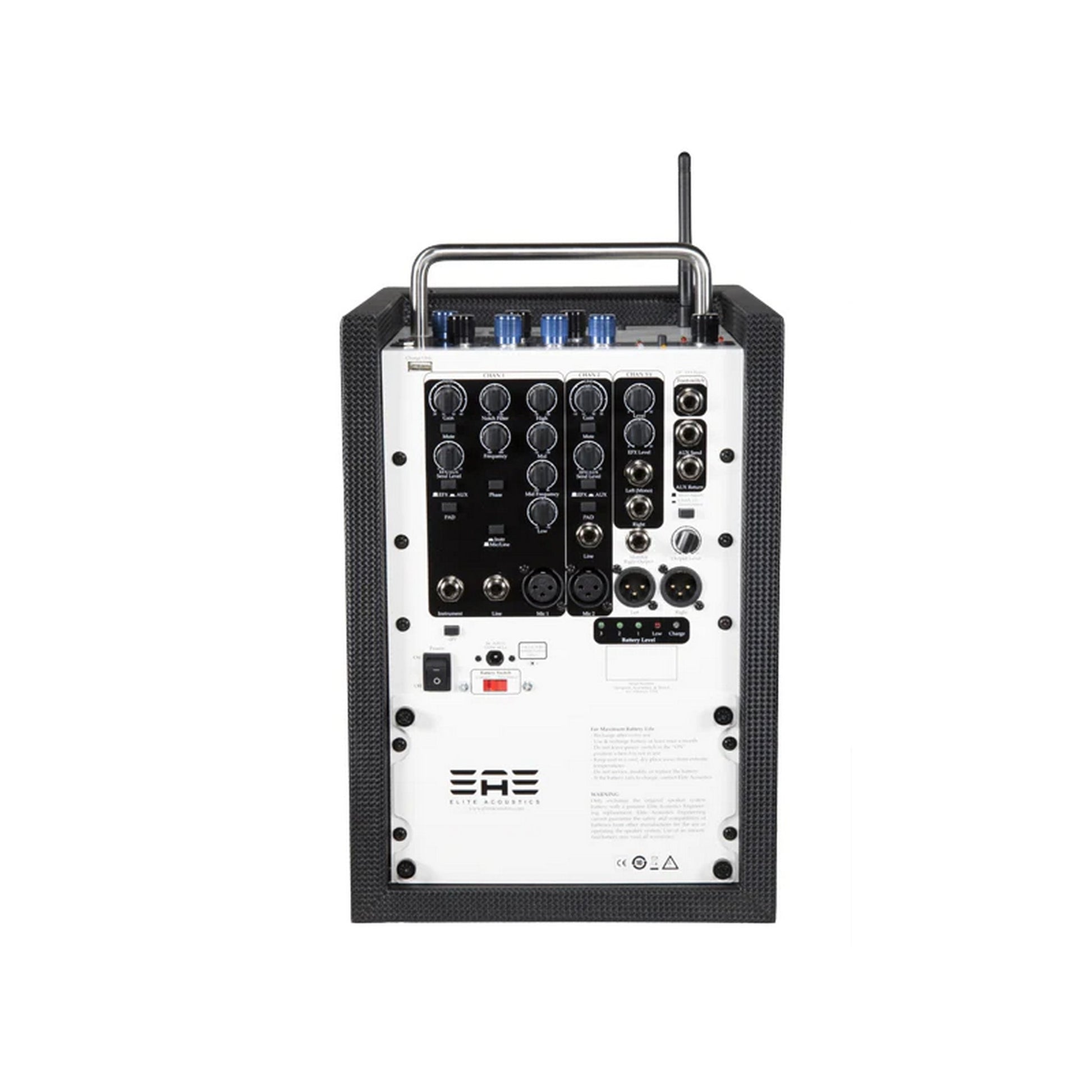  Elite Acoustics A2-5U 4-Channel Acoustic Guitar Amplifier/Mini PA System(Elite Acoustics A2 5u 4 Channel Acoustic Guitar Amplifier Mini Pa System)