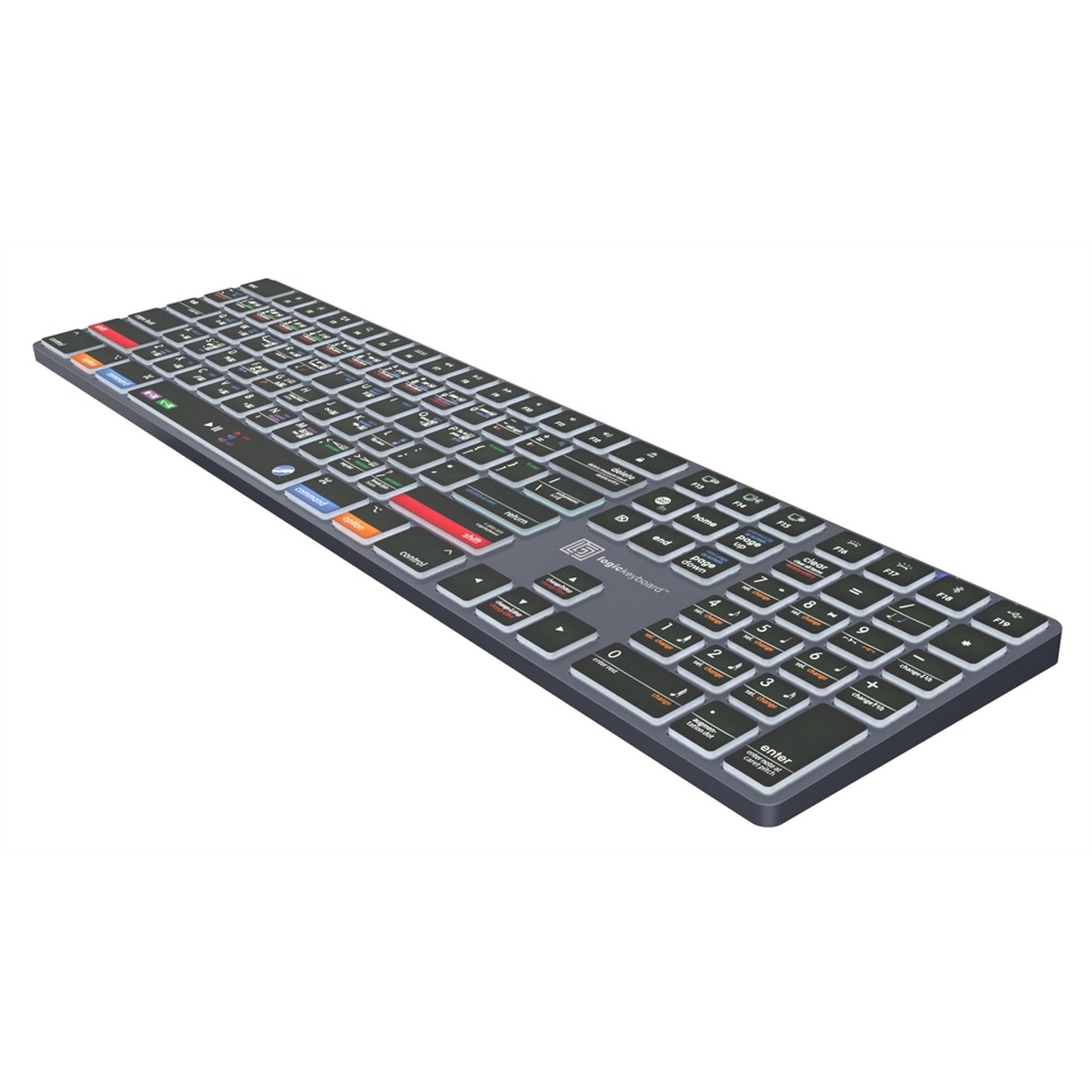  Logickeyboard Mac MakeMusic Finale TITAN Wireless Backlit Keyboard(Logickeyboard Mac Makemusic Finale Titan Wireless Backlit Keyboard)