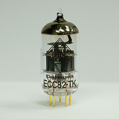  Telefunken ECC82-TK Black Diamond Series 9Pin Triode Amplifier Vacuum Tube 12AU7(Telefunken Elektroakustik Ecc82 Tk Black Diamond Series 9pin Triode Amplifier Vacuum Tube 12au7)