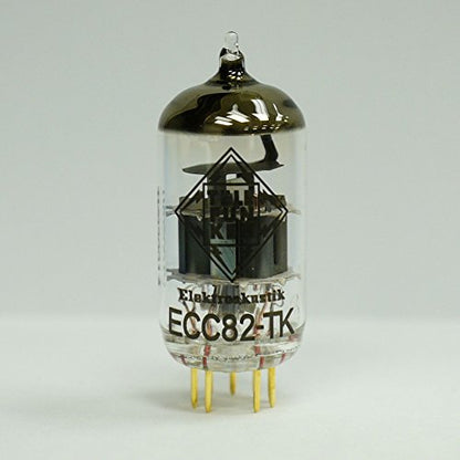  Telefunken ECC82-TK Black Diamond Series 9Pin Triode Amplifier Vacuum Tube 12AU7(Telefunken Elektroakustik Ecc82 Tk Black Diamond Series 9pin Triode Amplifier Vacuum Tube 12au7)