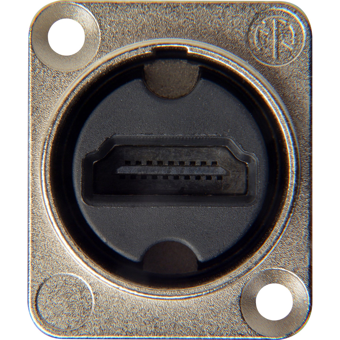  Neutrik NAHDMI-W HDMI 2.0 Feedthrough Adapter, Nickel(Neutrik Nahdmi W Hdmi 2 0 Feedthrough Adapter Nickel)