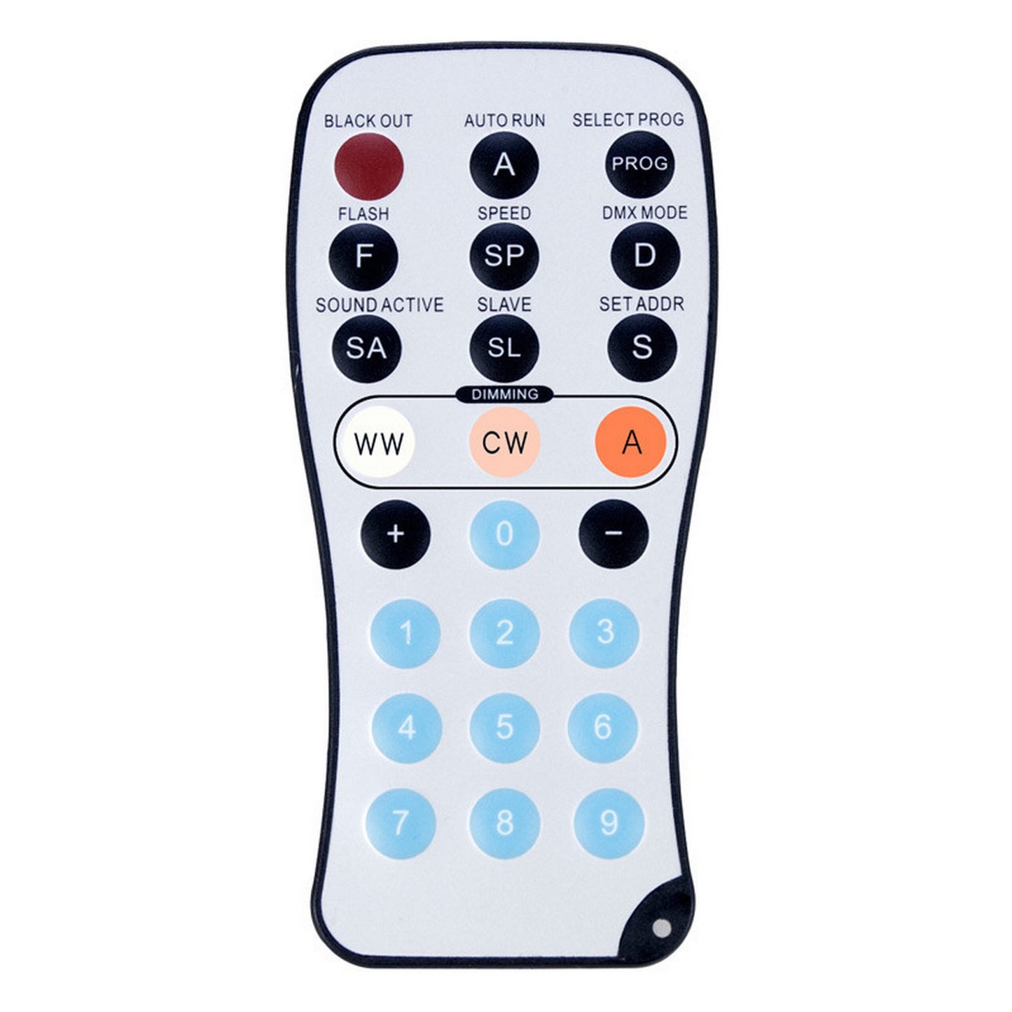  ADJ LED RC3 Remote For Tri White Pars(Adj Led Rc3 Remote For Tri White Pars)