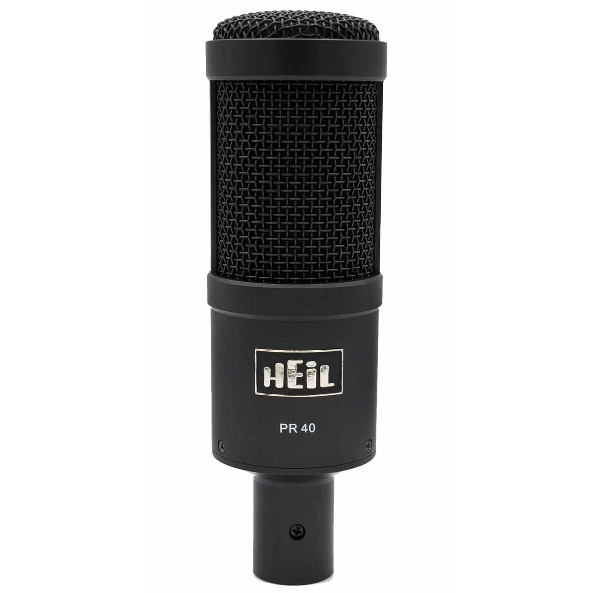  Heil Sound PR 40 Cardioid Dynamic Studio Microphone, Black(Heil Sound Pr 40 Cardioid Dynamic Studio Microphone Black)