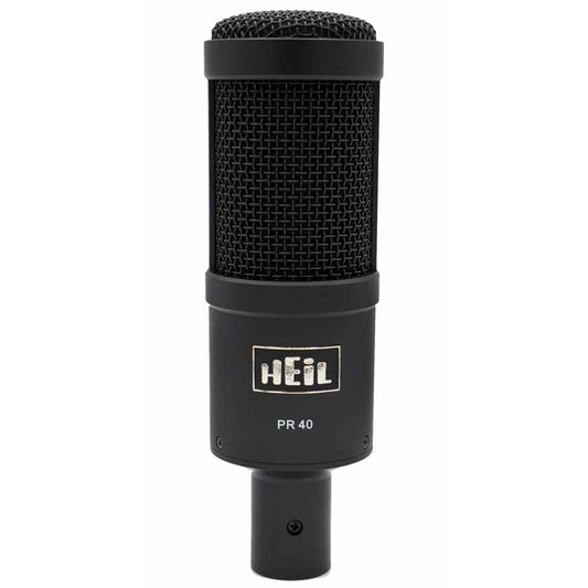  Heil Sound PR 40 Cardioid Dynamic Studio Microphone, Black(Heil Sound Pr 40 Cardioid Dynamic Studio Microphone Black)