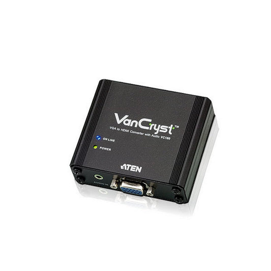  ATEN VC180 VGA Audio To HDMI Converter(Aten Vc180 Vga Audio To Hdmi Converter)