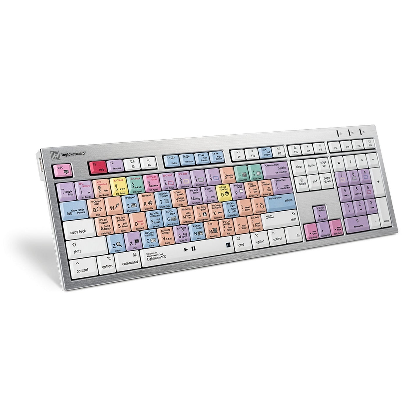  Logickeyboard Lightroom CC Mac ALBA Keyboard, US(Logickeyboard Lkbu Lgtrcc Cwmu Us Lightroom Cc Mac Alba Keyboard Us)