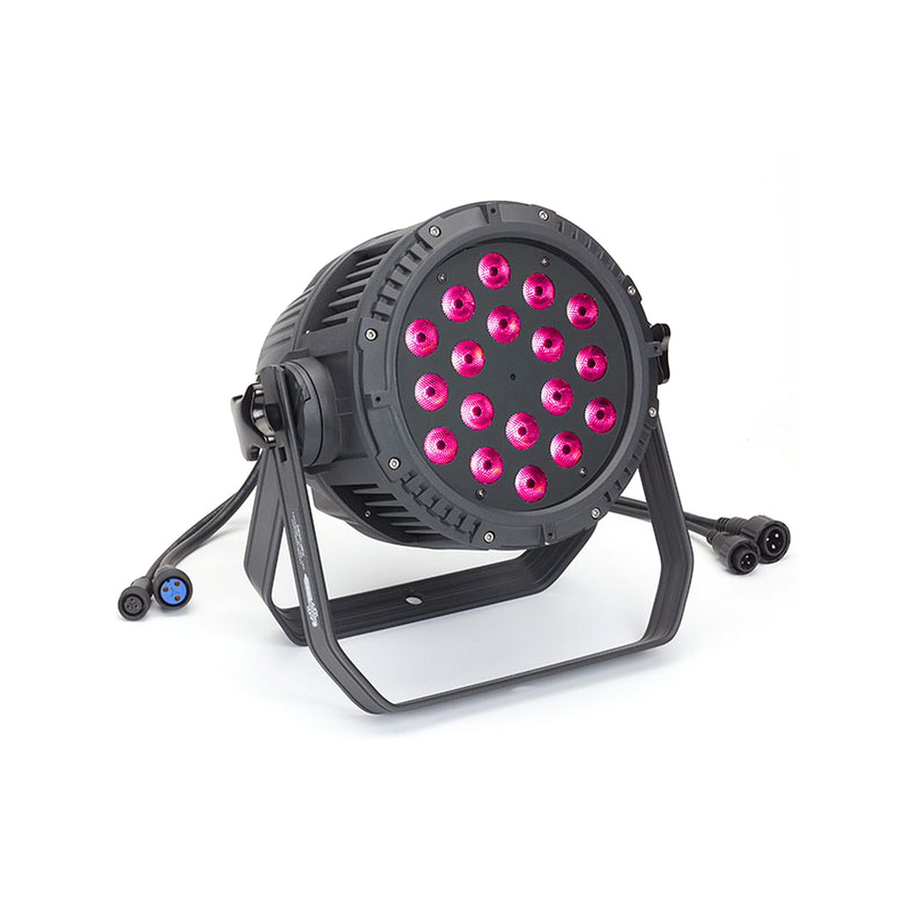  ElektraLite 1018 Outdoor 18x12W Quad RGBW 19 Degree Beam IP65 LED Fixture Black ELE724-19(Elektralite 1018 Outdoor 18x12w Quad Rgbw 19 Degree Beam Ip65 Led Fixture Black Ele724 19)