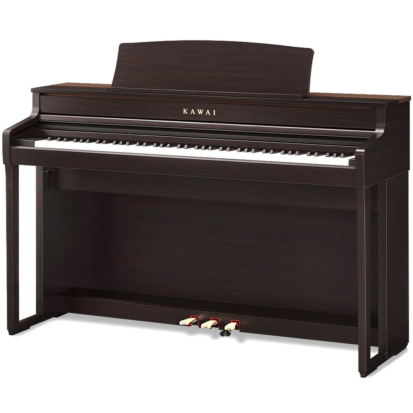 Kawai CA501 88-Key Compact Digital Piano With Bench, Rosewood(Kawai Ca501 88 Key Compact Digital Piano With Bench Rosewood)