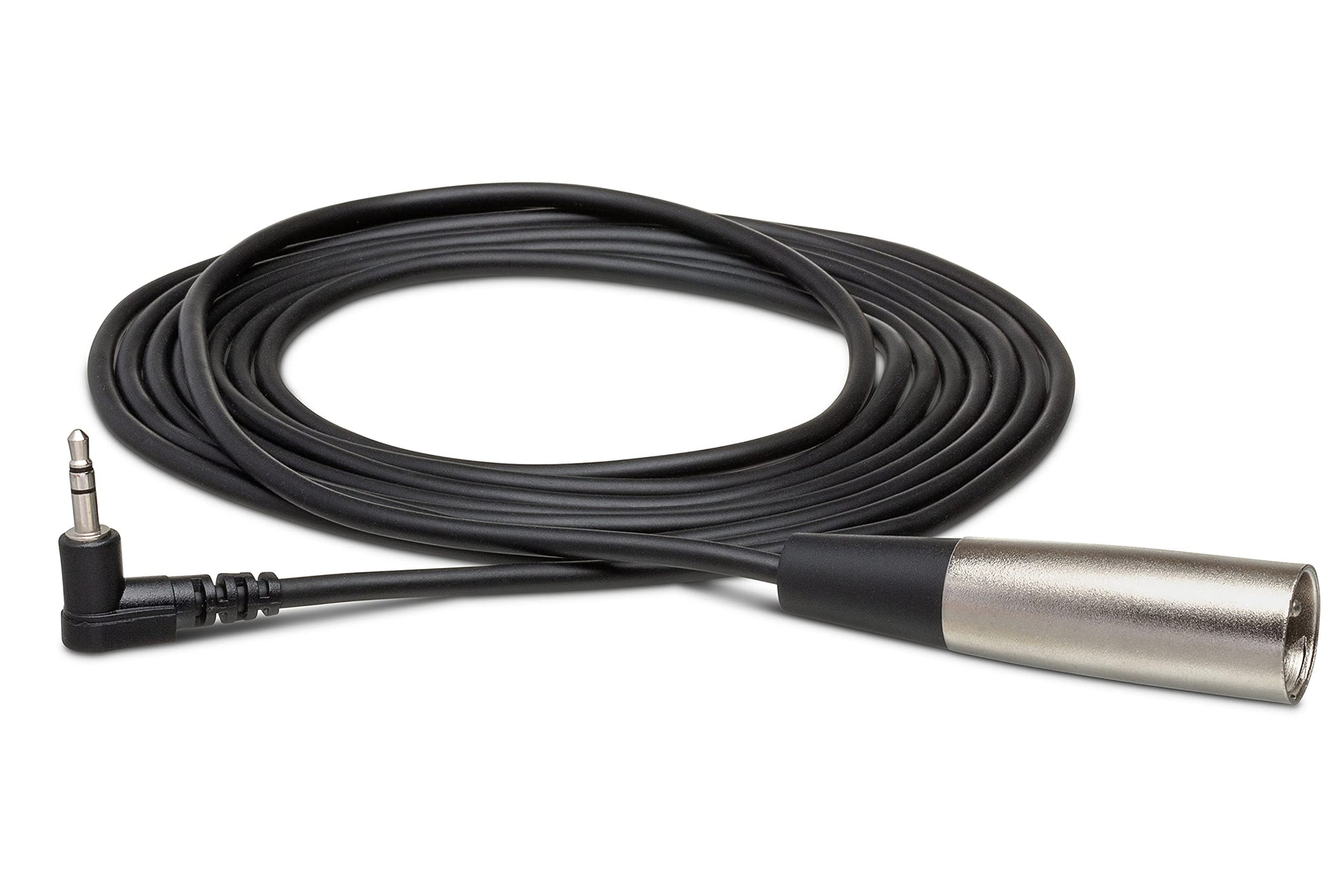  Hosa XVM-105M 5ft Right Angle 3.5mm TRS To XLR3 Male Microphone Cable(Hosa Xvm 105m 5ft Right Angle 3 5mm Trs To Xlr3 Male Microphone Cable)