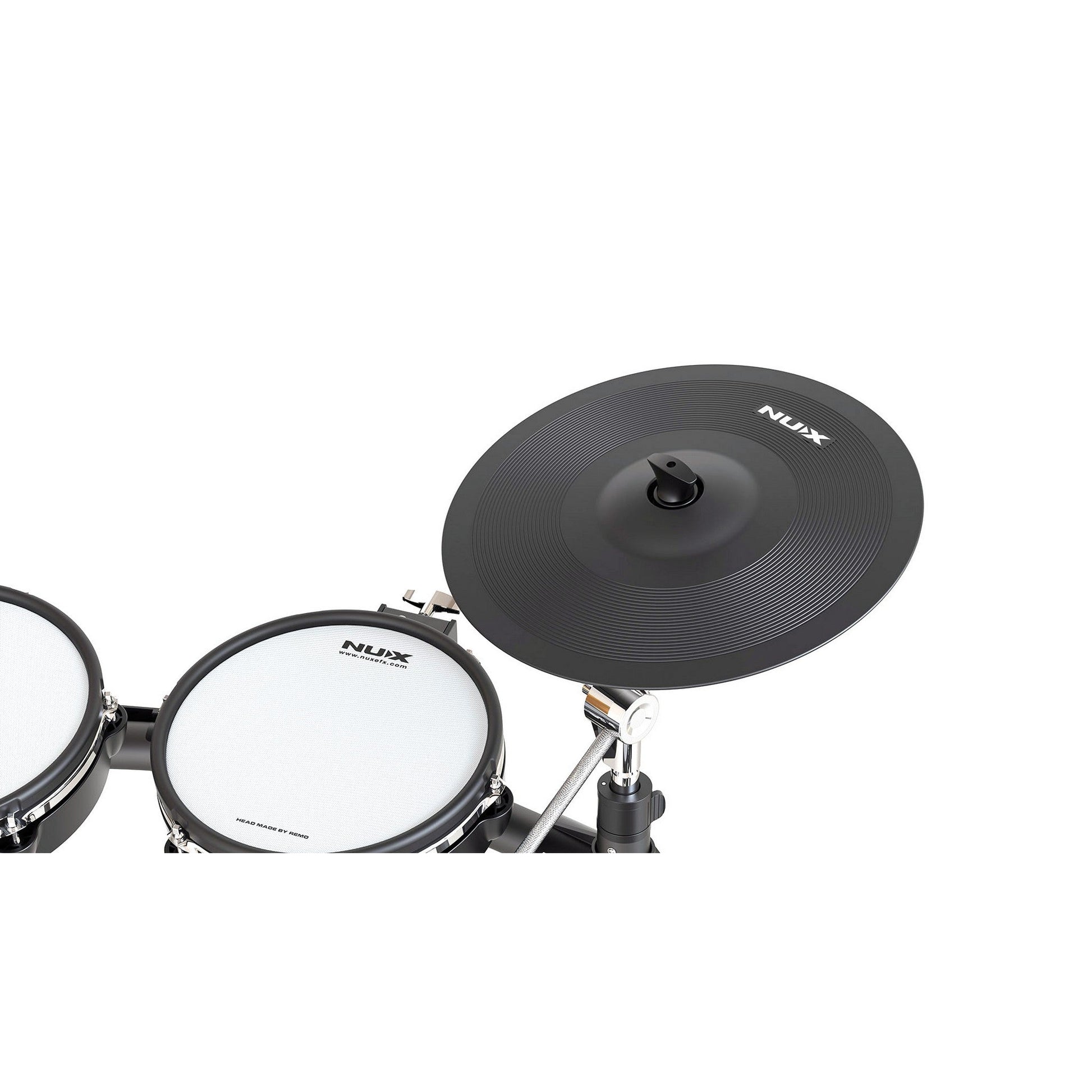  Nux DM-8 Remo Mesh-Head Electronic Drum Kit(Nux Dm 8 Remo Mesh Head Electronic Drum Kit)