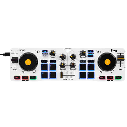  Hercules DJControl Mix Bluetooth Wireless Controller For Smart Phones(Hercules Djcontrol Mix Bluetooth Wireless Controller For Smart Phones)