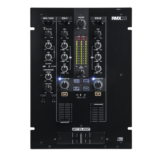  Reloop RMX-22i 2+1 Channel Club Mixer With Integrated Sound Colour Effects(Reloop Rmx 22i 21 Channel Club Mixer With Integrated Sound Colour Effects)