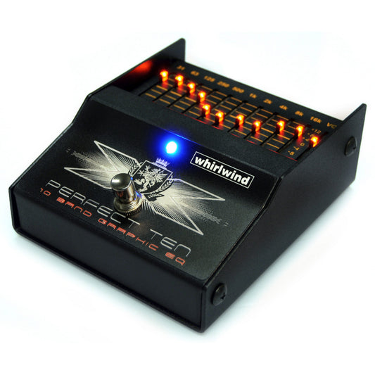  Whirlwind FXEQ10P Perfect Ten 10 Band EQ Pedal(Whirlwind Fxeq10p Perfect Ten 10 Band Eq Pedal)