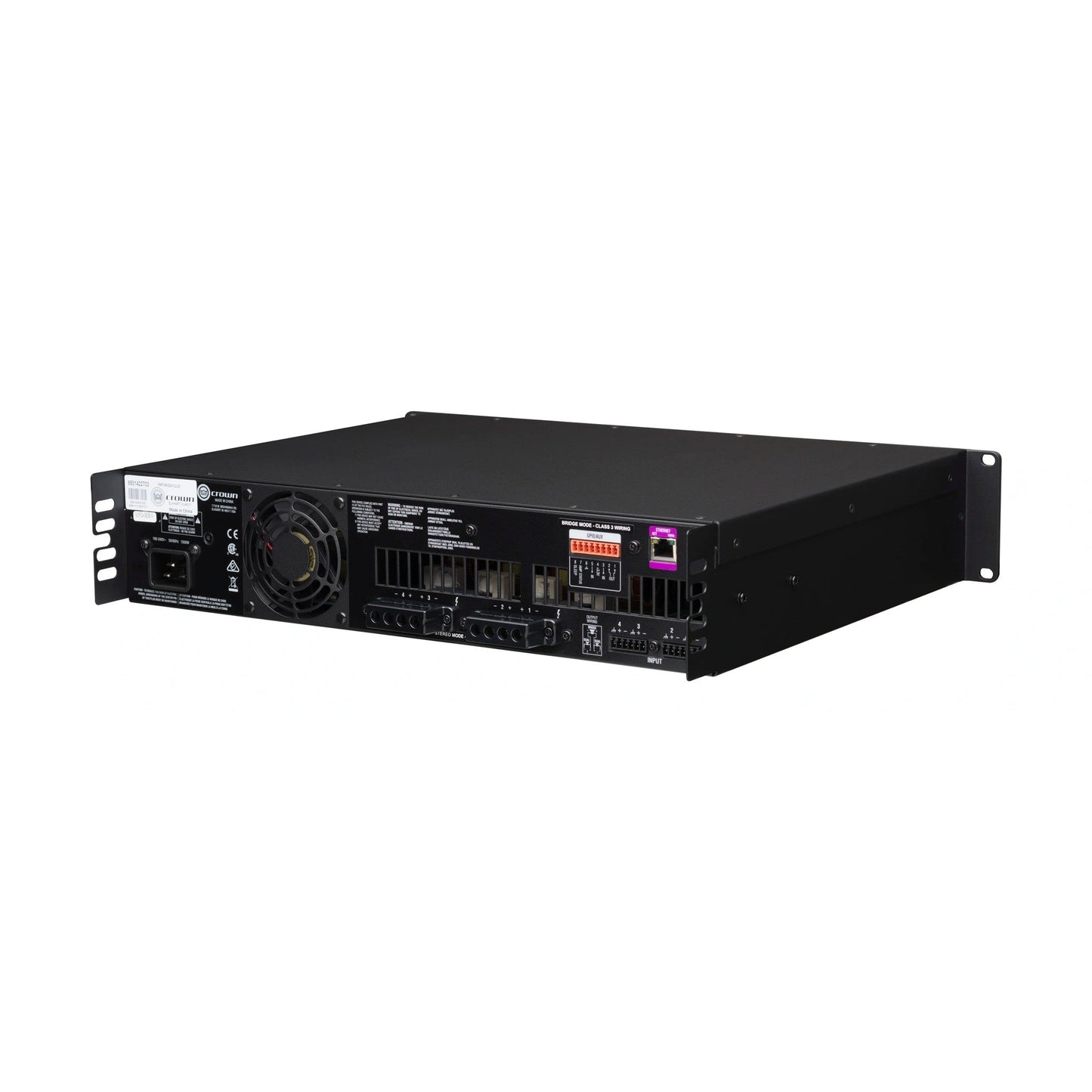  Crown CDi4x1200 1200W 4-Channel Analog Power Amplifier(Crown Cdi4x1200 1200w 4 Channel Analog Power Amplifier)