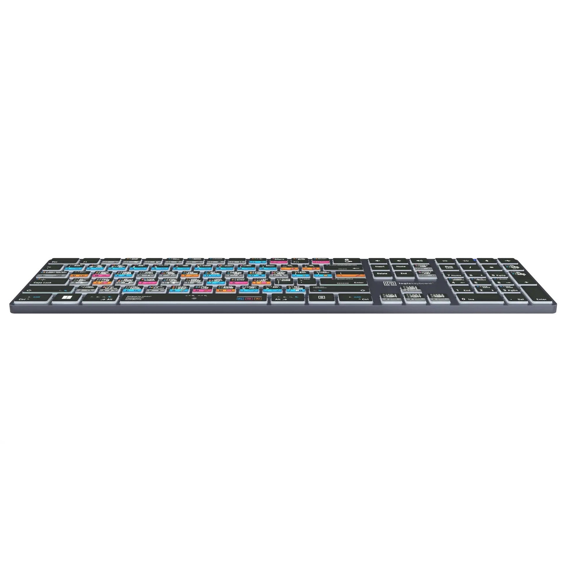  Logickeyboard TITAN Wireless Backlit Keyboard For Adobe Graphic Designer, US Windows(Logickeyboard Titan Wireless Backlit Keyboard For Adobe Graphic Designer Us Windows)