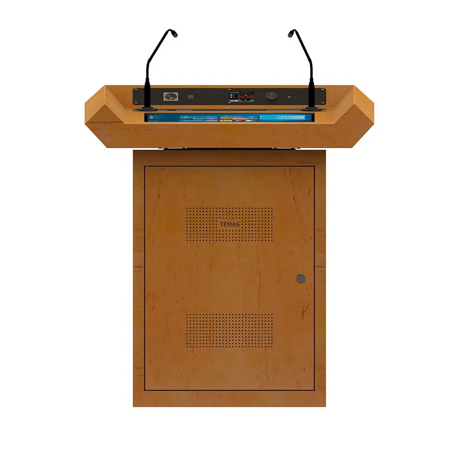 TEMAS TW23P 22-Inch Speaker Screen And 32-Inch Front Screen Digital Lectern(Temas Tw23p 22 Inch Speaker Screen And 32 Inch Front Screen Digital Lectern)