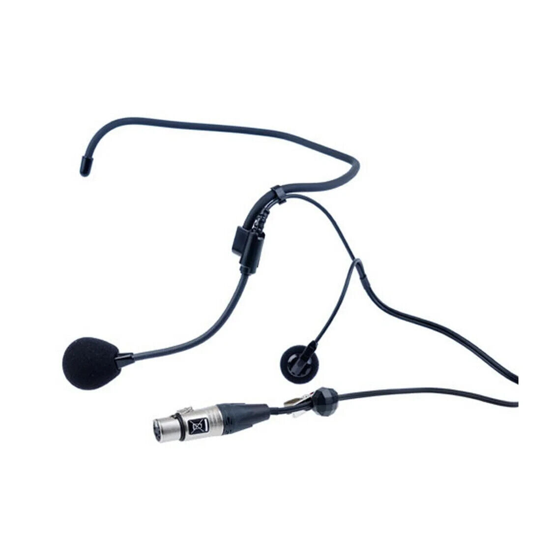  Clear-Com CC-27 Single Wrap Around In Ear 4 Pin Female XLR Headset(Clear Com Cc 27 Single Wrap Around In Ear 4 Pin Female Xlr Headset)