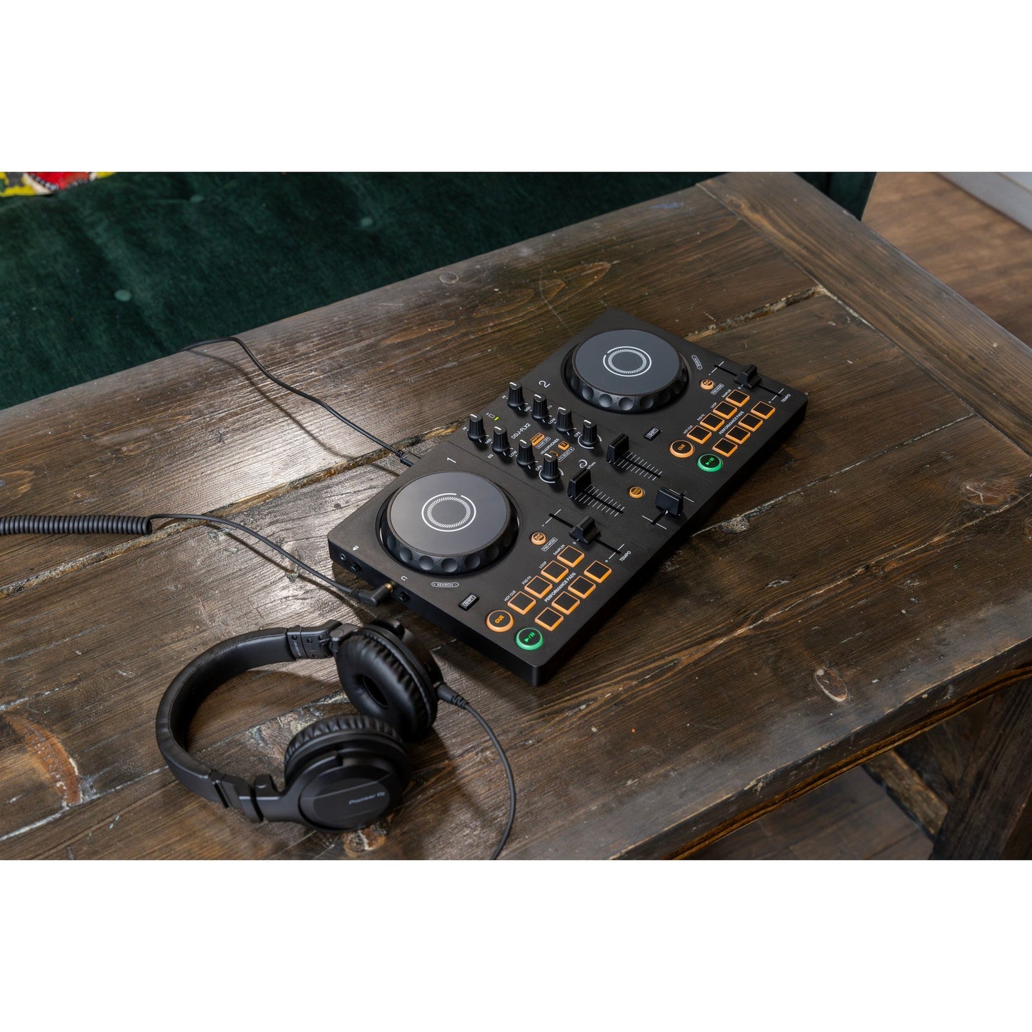  AlphaTheta DDJ-FLX2 Compact 2-Channel DJ Controller(Alphatheta Ddj Flx2 Compact 2 Channel Dj Controller)