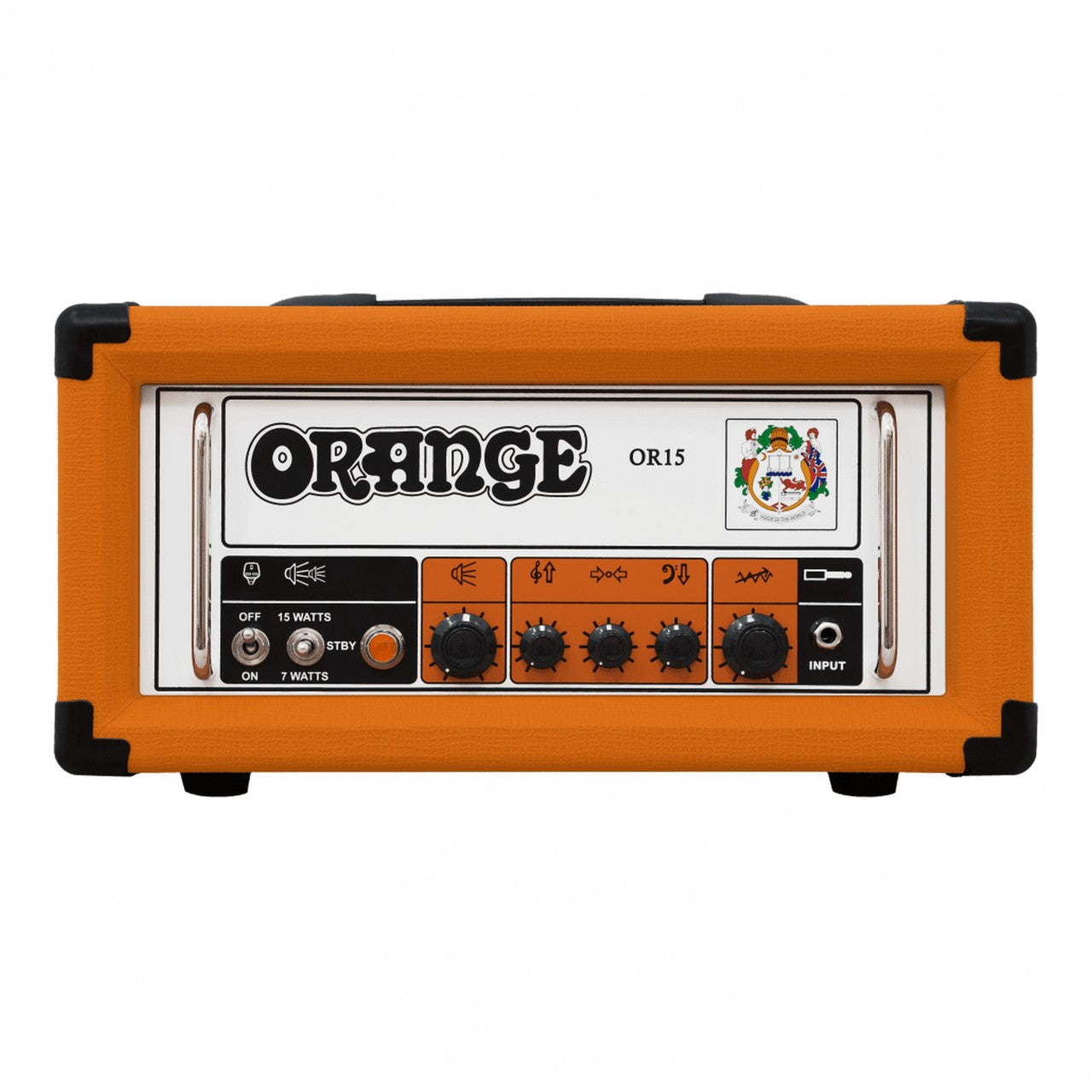  Orange OR15H 15/7 Watt Single Channel 3 Band Compact Tube Head Amplifier(Orange Or15h 15 7 Watt Single Channel 3 Band Compact Tube Head Amplifier)