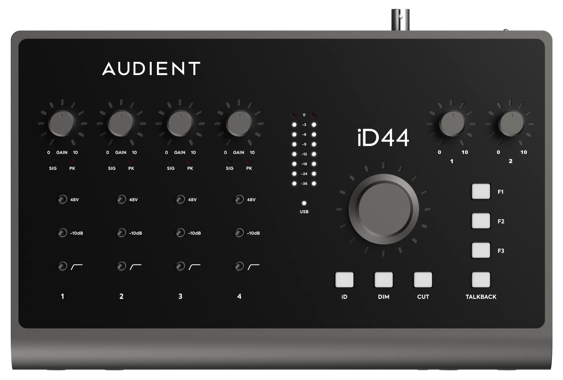  Audient ID44 MKII 20 X 24 USB Audio Interface(Audient Id44 Mkii 20 X 24 Usb Audio Interface)