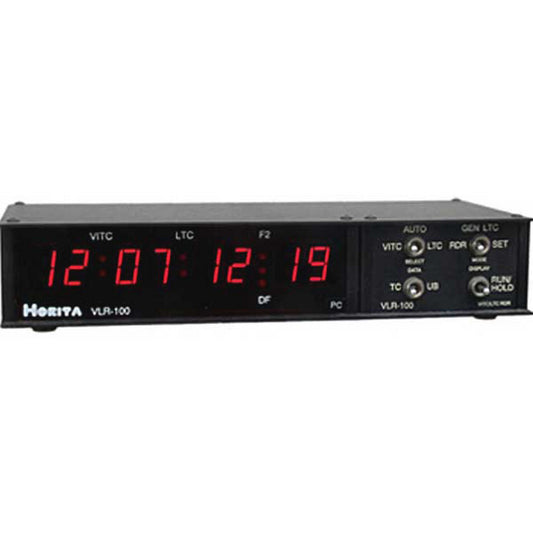  Horita VLR-100 VITC/LTC Reader/LTC Generator/LED Display(Horita Vlr 100 Vitc Ltc Reader Ltc Generator Led Display)