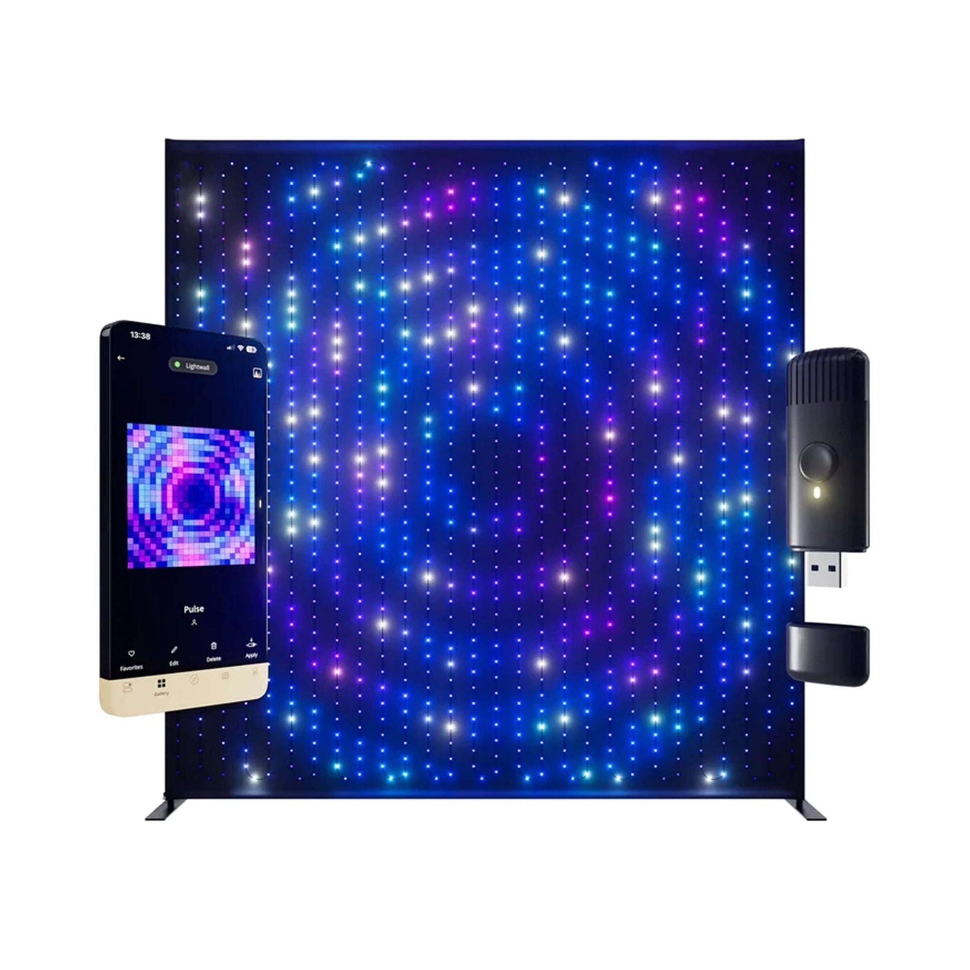  Twinkly Lightwall 8.2 X 8.9-Feet LED Wall(Twinkly Lightwall 8 2 X 8 9 Feet Led Wall)