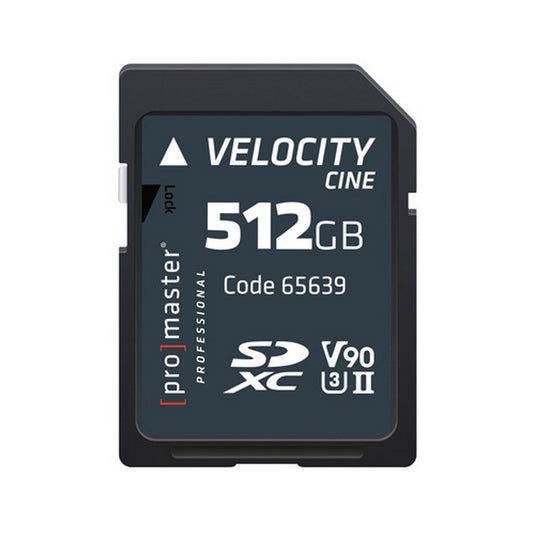  ProMaster SDXC Velocity CINE Memory Card, 512GB(Promaster Sdxc Velocity Cine Memory Card 512gb)